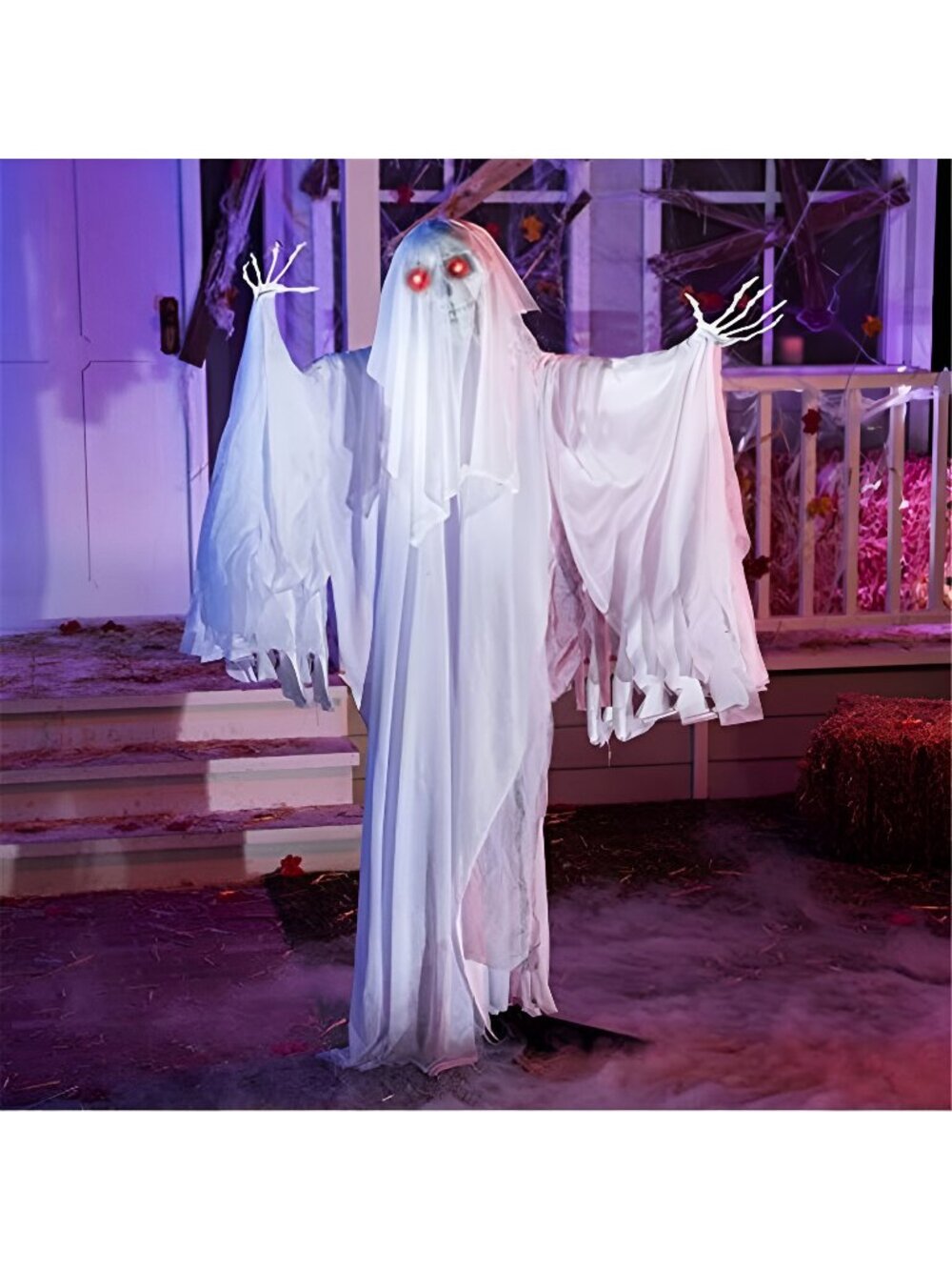 67" Halloween Decorations Outdoor Life Size Animatronics Ghost Bride